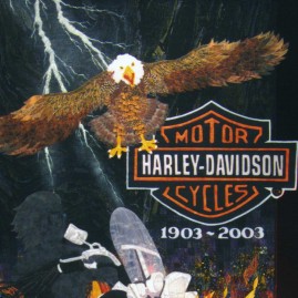 Fiber Art: Harley Art Quilt